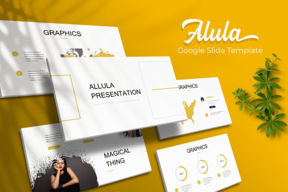 Alula Brush Google Slide Template: A Creative Presentation Solution