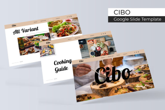 Cibo Google Slide Template: A Complete Design Solution