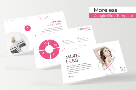 Create Polished Presentations with Moreless Google Slide Template