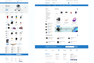 Electronics ECommerce Template: Modern Design Solution