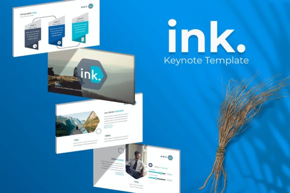 Ink. Keynote Template: Elevate Your Presentations
