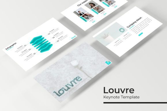 Louvre Keynote Template: Elegant Design for Your Presentations