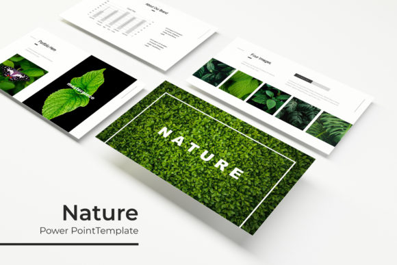 Nature Power Point Template: Eco-Friendly Presentation Design