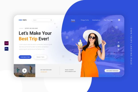 Own Trips | Landing Page