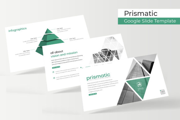 Prismatic Google Slide Template: Dynamic Presentations