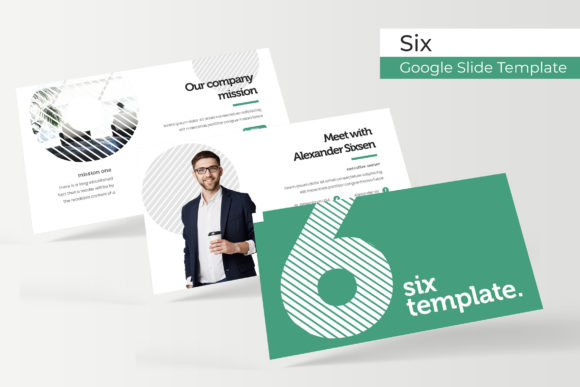 Six Google Slide Template: A Versatile Design System