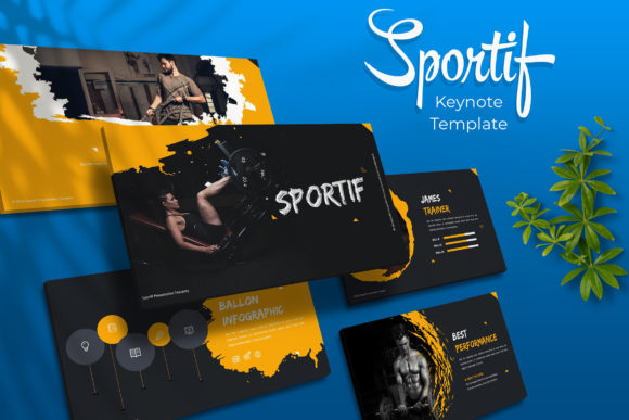 Sportif Keynote Template: Elevate Your Presentations