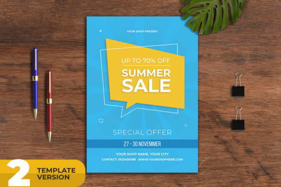 Summer Sale Flyer Pack: Your All-in-One Marketing Toolkit
