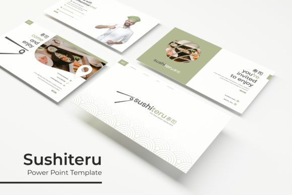 Sushiteru Power Point Template: A Modern Design Solution