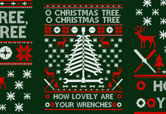 Wrenches Tree: Bold Typography for Modern Design Projects